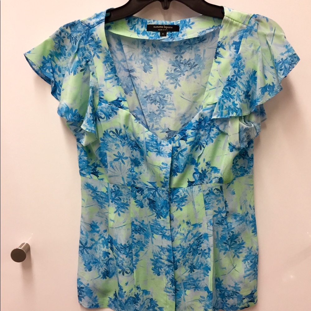 Nanette Lepore silk shirt